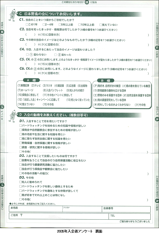 2005�N����҃A���P�[�g�@����