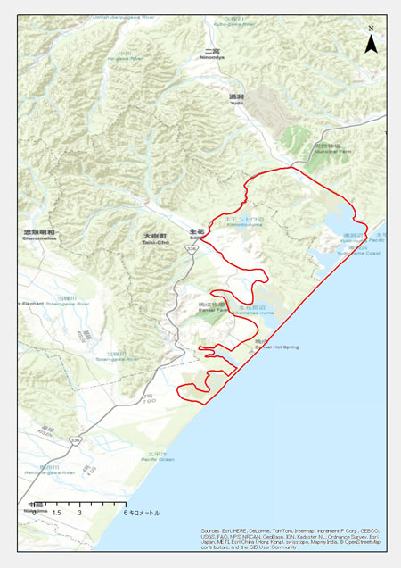 北海道：豊頃町、大樹町