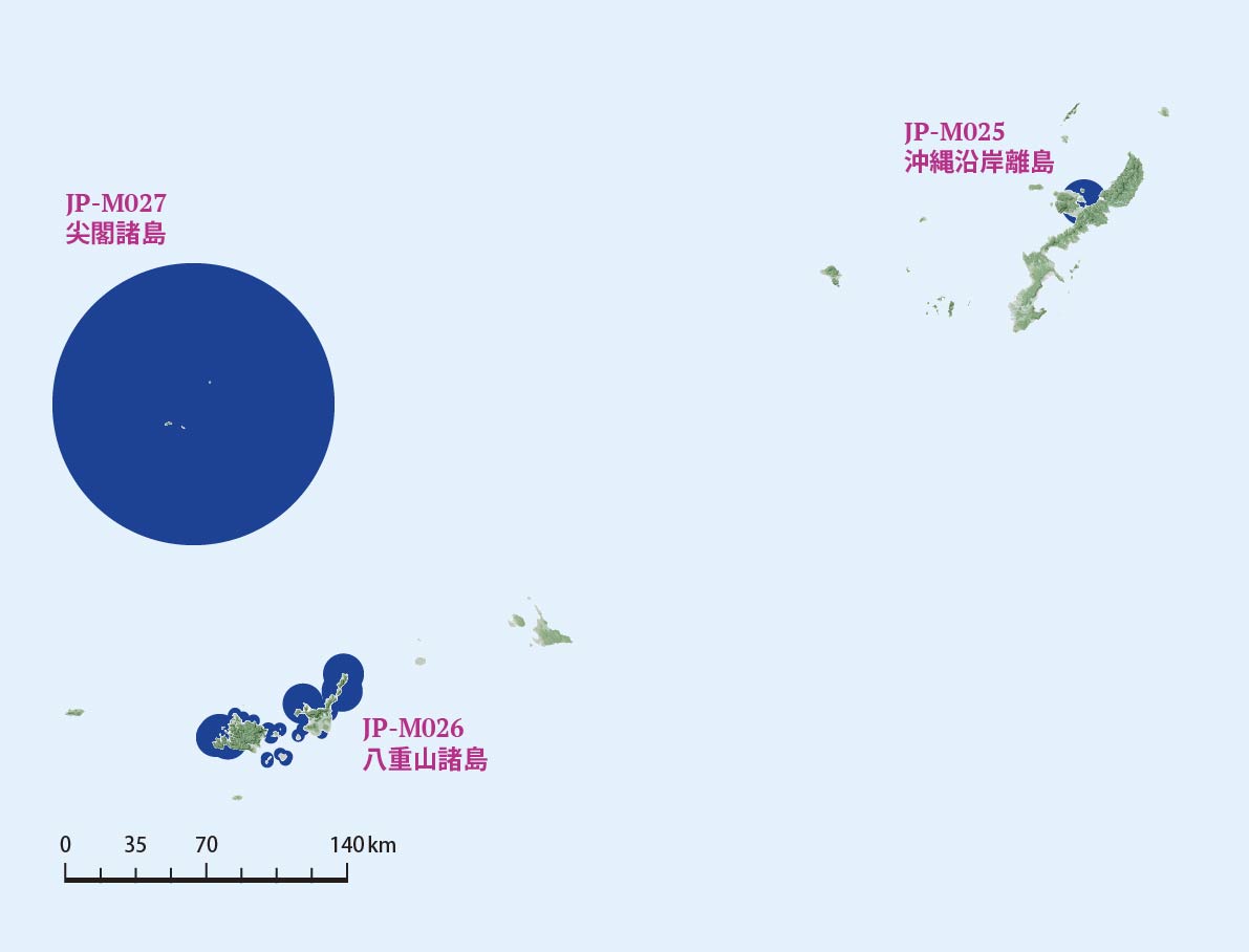 琉球諸島のマリーンIBA