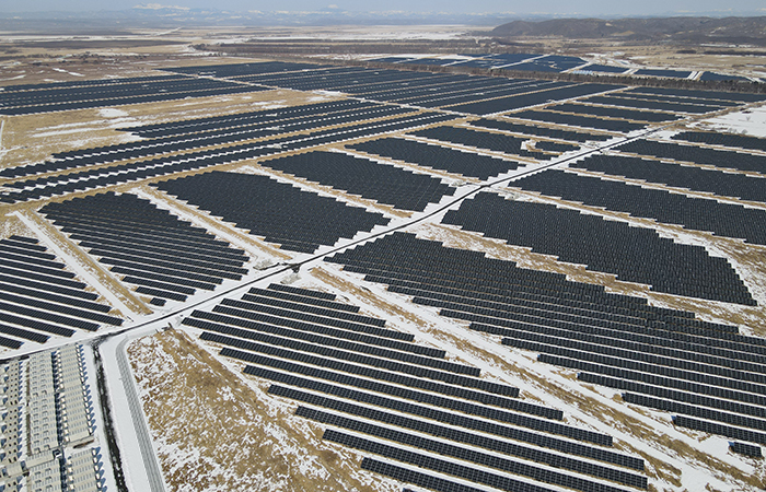釧路湿原国立公園に建設されたメガソーラー