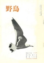 『野鳥』1951年1月号（No.145）表紙