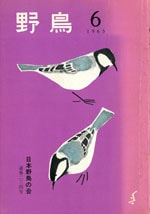 『野鳥』1965年11・12月号（No.234）表紙